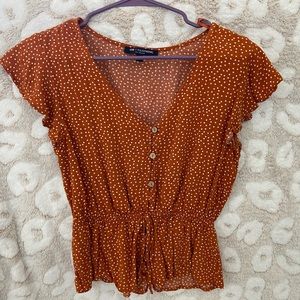 V-neck Blouse